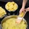 Wooden Vegetable Peeler Stainless Steel Slicer And Grater Tool 0