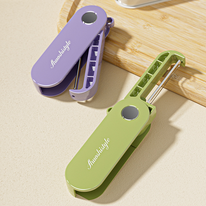 Stainless Steel Folding Peeler For Fruit Vegetables And Travel 0