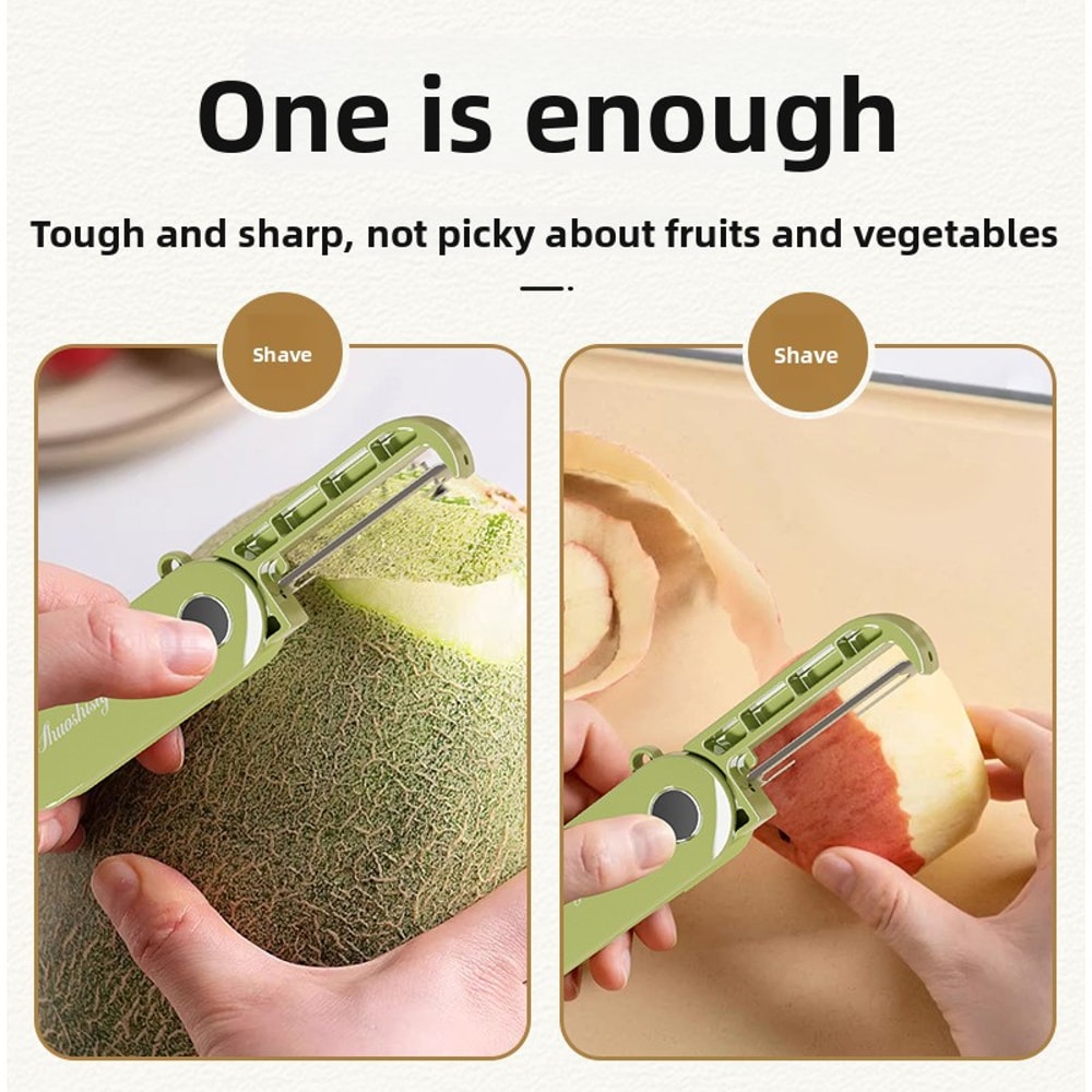 Stainless Steel Folding Peeler For Fruit Vegetables And Travel 2