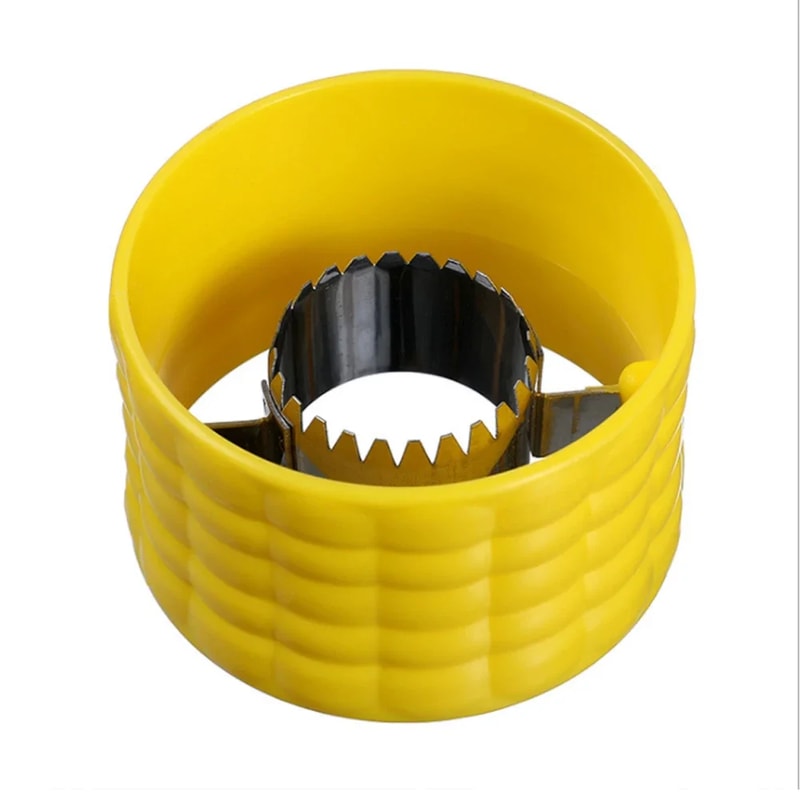 Corn Stripper Cob Cutter and Corn Peeler Kitchen Tool