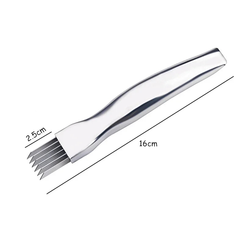 Stainless Steel Green Onion Slicer and Scallion Cutter for Fast Herb Prep