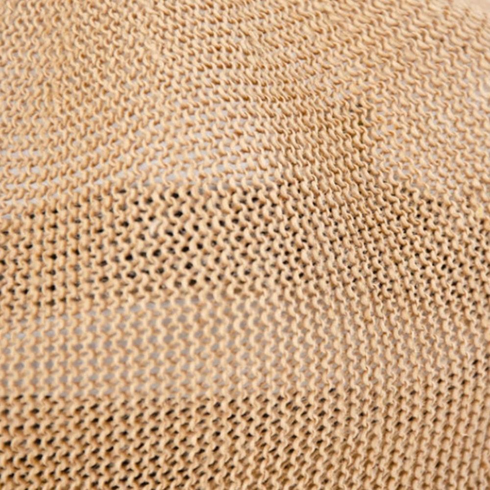 Womens Octagonal Straw Sun Hat Breathable Beach Painter Cap 4
