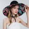 Foldable Wide Brim Sun Hat With Adjustable UV Shade For Beach Fishing Hiking 0