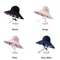Foldable Wide Brim Sun Hat With Adjustable UV Shade For Beach Fishing Hiking 5
