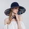 Foldable Wide Brim Sun Hat With Adjustable UV Shade For Beach Fishing Hiking 9