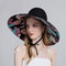 Foldable Wide Brim Sun Hat With Adjustable UV Shade For Beach Fishing Hiking 6