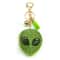 Alien Crystal Keychain with Green Tassel Bag Charm