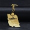 Iran Map Stainless Steel Keychain Persian Zoroastrian Gift 5