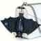 Handmade Bat Wallet Keychain Genuine Leather Coin Purse