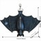 Handmade Bat Wallet Keychain Genuine Leather Coin Purse