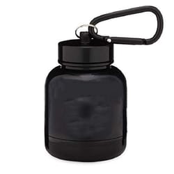 portable protein powder container mini milk powder bottle with keychain
