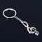 Treble Clef Metal Keychain Music Note Keyring Gift for Musicians