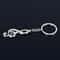 Treble Clef Metal Keychain Music Note Keyring Gift for Musicians