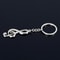 Treble Clef Metal Keychain Music Note Keyring Gift for Musicians