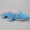 Crocodile Squeaky Dog Toy Plush Puppy Chew Toy 8
