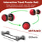 Adjustable Slow Feeder Ball and Dog Puzzle Toy for Treats