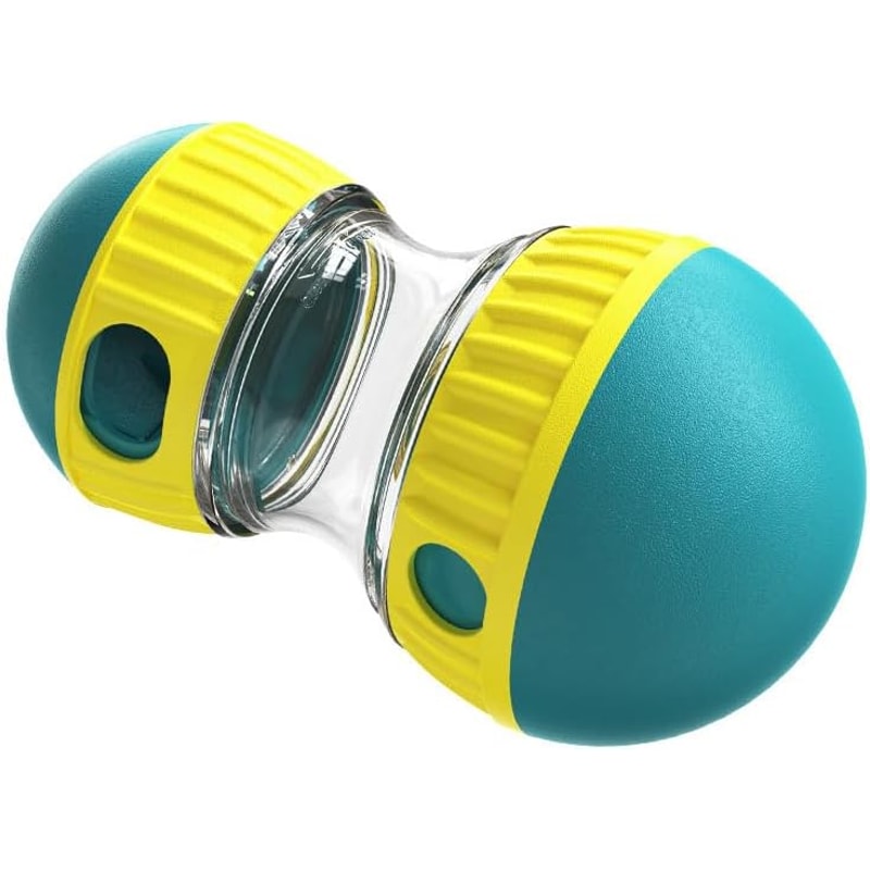 Adjustable Slow Feeder Ball and Dog Puzzle Toy for Treats