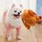 Roast Chicken Squeaky Dog Toy Plush Crinkle Chew Toy for Dogs and Cats