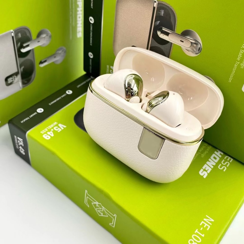 Bluetooth Wireless Earbuds with ENC Noise Reduction and Dual Connection