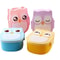 Cute Owl Kids Lunch Box Microwave Safe Portable Bento Food Container 3
