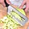 Double Blade Vegetable Slicer Knife for Cabbage Onion and Kitchen Prep