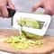 Double Blade Vegetable Slicer Knife for Cabbage Onion and Kitchen Prep