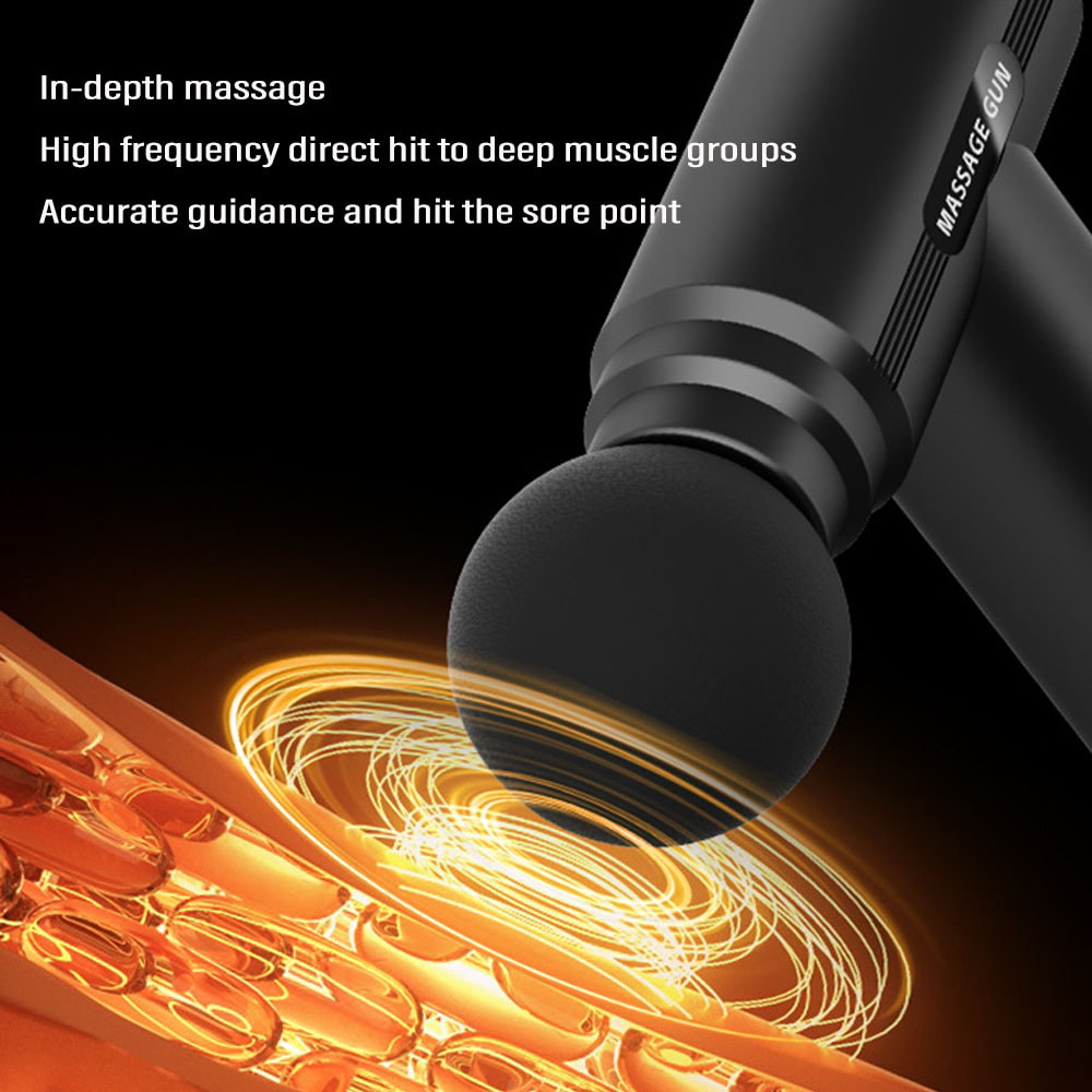 Portable USB Rechargeable Deep Muscle Massage Gun 2