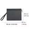 Premium Mens Business Wristlet Leather Phone Wallet Clutch Bag Envelope Organizer 4
