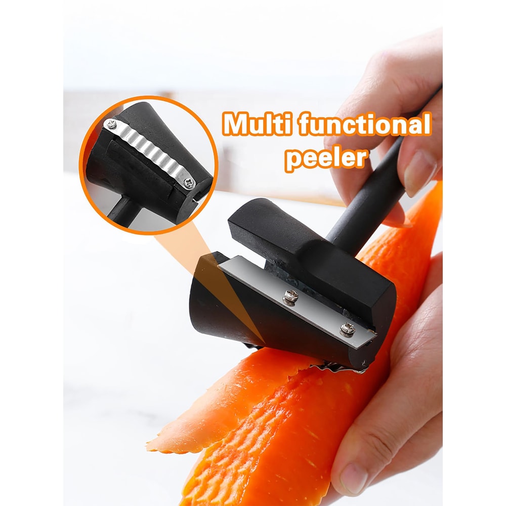 Premium Vegetable Curler Fruit Carving Tools Carrot Slicer For Creative Garnishing 1