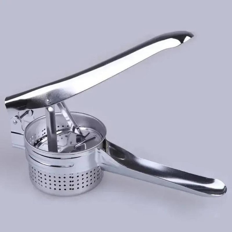 Premium Stainless Steel Potato Masher & Vegetable Ricer Kitchen Cooking Tool
