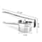 Premium Stainless Steel Potato Masher & Vegetable Ricer Kitchen Cooking Tool