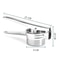 Premium Stainless Steel Potato Masher & Vegetable Ricer Kitchen Cooking Tool