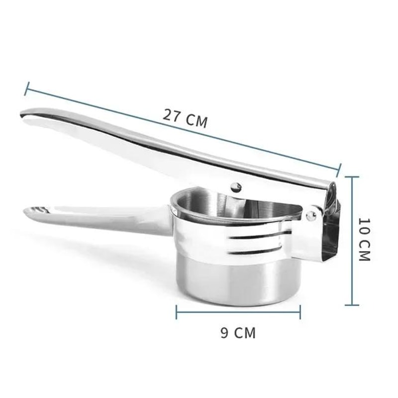 Premium Stainless Steel Potato Masher & Vegetable Ricer Kitchen Cooking Tool