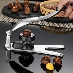 premium stainless steel chestnut & walnut pliers nutcracker tool & chestnut opener