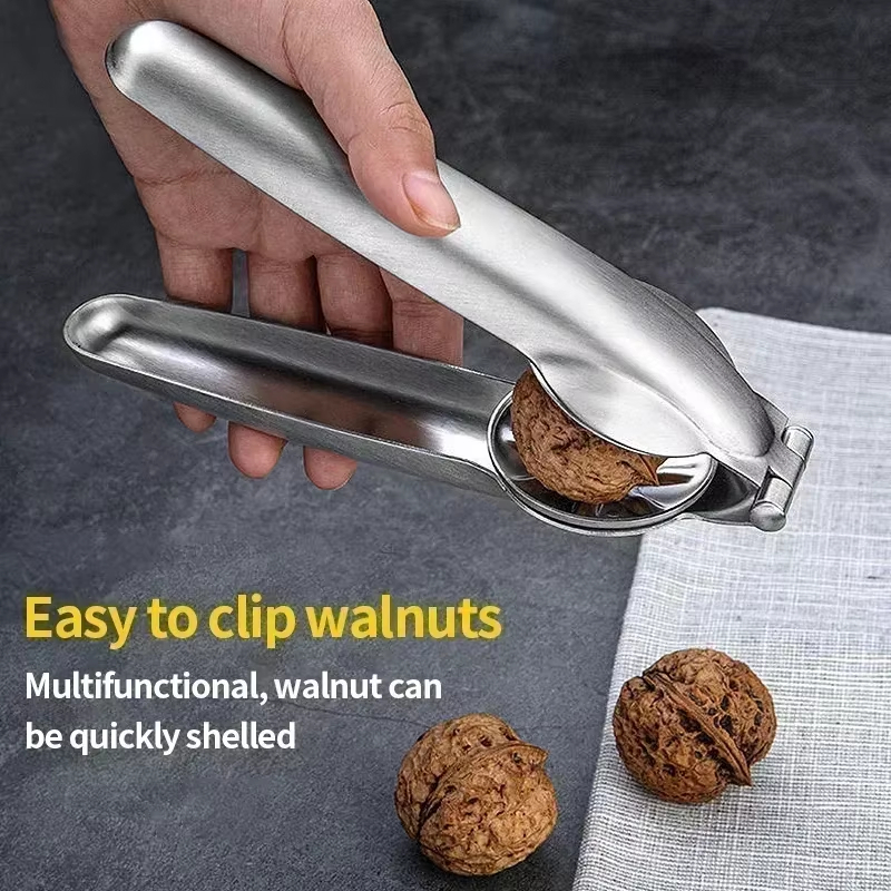 Chestnut Cracker & Nut Opener Stainless Steel Kitchen Tool