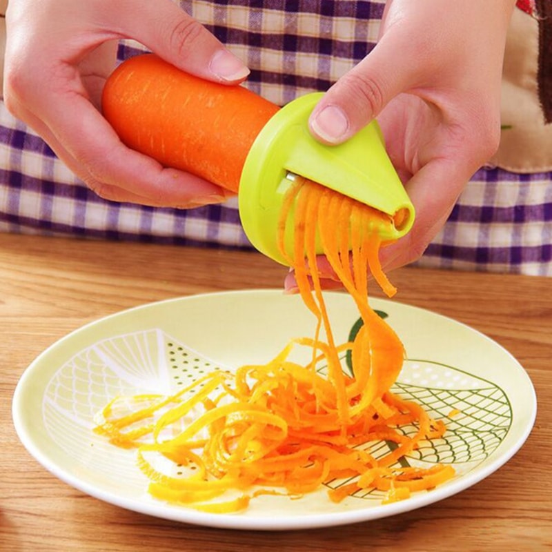 Conical Spiral Vegetable Potato Slicer Rust Proof Rotary Shredder 0