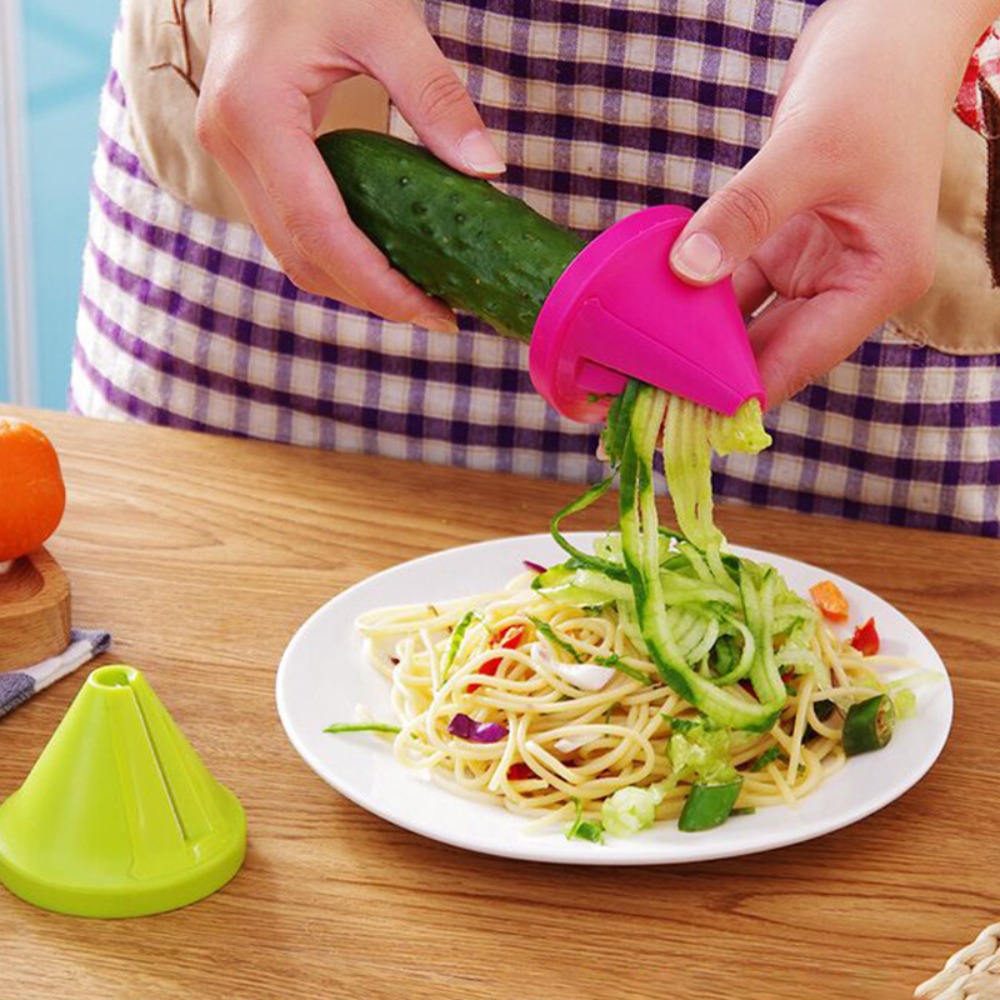 Conical Spiral Vegetable Potato Slicer Rust Proof Rotary Shredder 1
