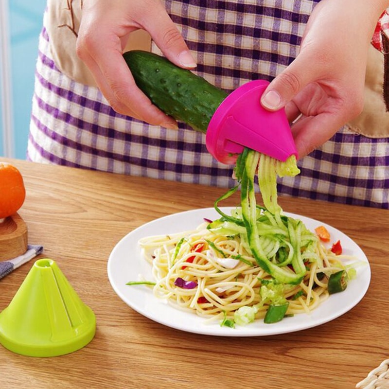 Conical Spiral Vegetable Potato Slicer Rust Proof Rotary Shredder 1
