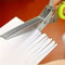 Premium Multi Layer Stainless Steel Kitchen Scissors Herb & Veggie Shredder Shears