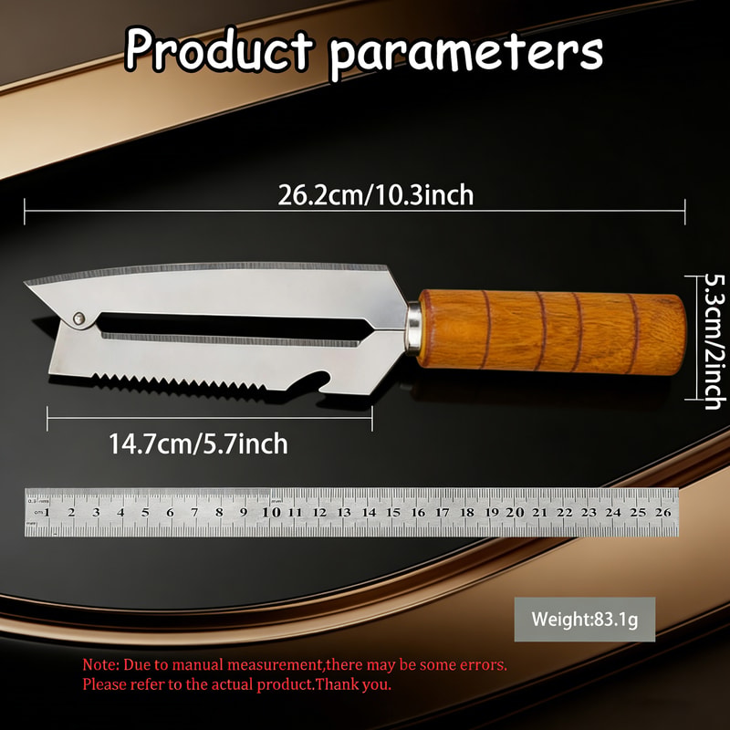 Durable Sugarcane Peeler & Multifunctional Fruit Vegetable Knife
