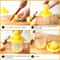Manual Citrus Juicer Portable Fruit Hand Squeezer for Lemons & Oranges