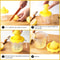 Manual Citrus Juicer Portable Fruit Hand Squeezer for Lemons & Oranges