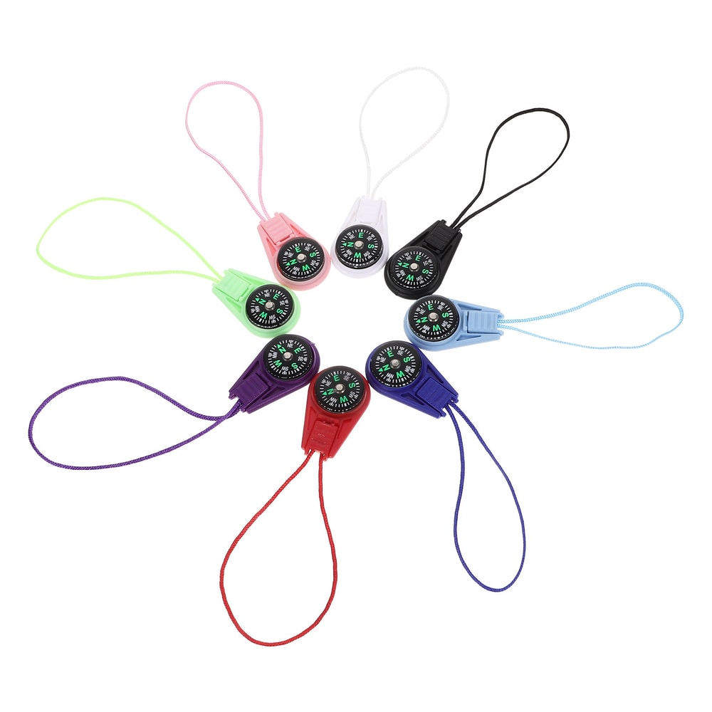 Pocket Sized Outdoor Compass Bulk Pack Hiking, Fishing & Survival Gear