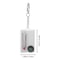 Mini Survival Compass Keychain With Thermometer Outdoor Hiking Tool 3