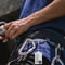 Mini Survival Compass Keychain With Thermometer Outdoor Hiking Tool 4