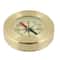 Vintage Pocket Direction Finder Solid Brass Nautical Compass for Outdoor Adventure
