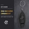 All in One Survival Keychain Compass, Whistle & Thermometer