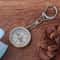Vintage Outdoor Pocket Compass Keychain Compact Navigation Tool Set 0