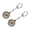 Vintage Outdoor Pocket Compass Keychain Compact Navigation Tool Set 4