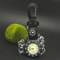 Outdoor Carabiner Pocket Watch With Glow Compass Waterproof Quartz 3